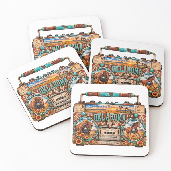 Item preview, Oklahoma Gen X Boom Box designed and sold by Whimspired By Paxx.
