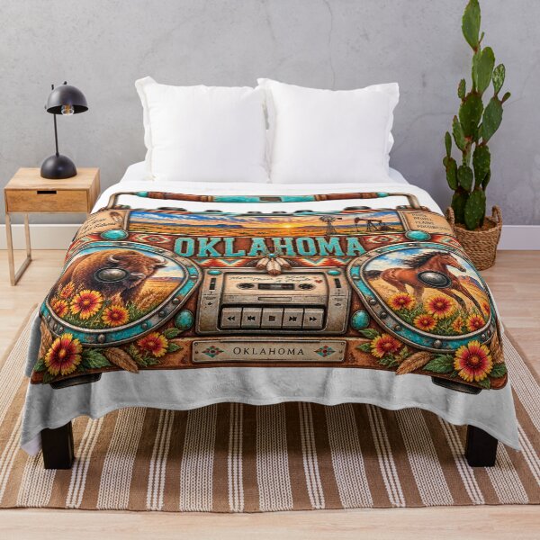 Item preview, Oklahoma Gen X Boom Box designed and sold by Whimspired By Paxx.