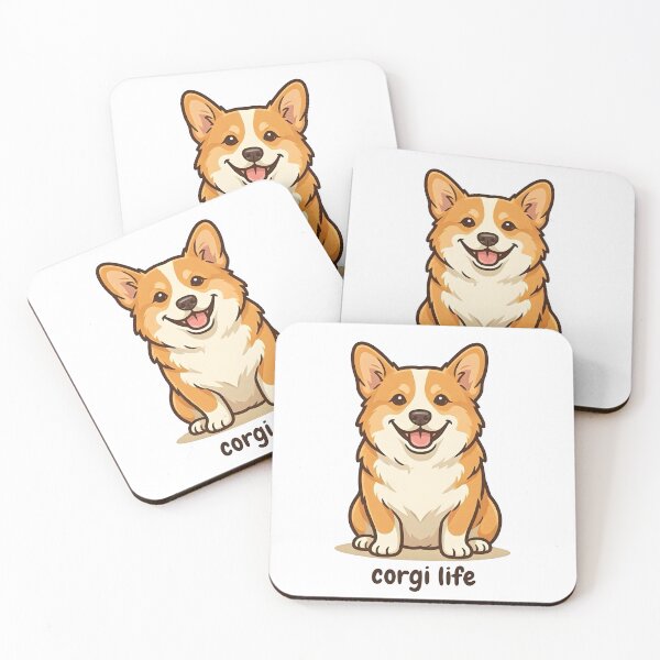 Item preview, Cute Corgi Dog | Corgi Life Illustration designed and sold by Smoking_Animals .