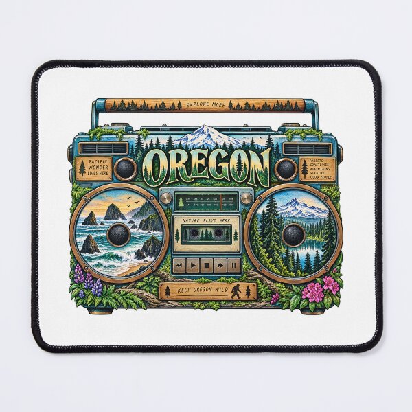 Item preview, Oregon Gen X Boom Box designed and sold by Whimspired By Paxx.