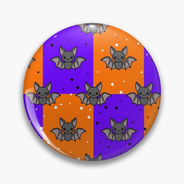 Item preview, Bats and Stars Pattern — Purple & Orange designed and sold by Jasmine-Faith.