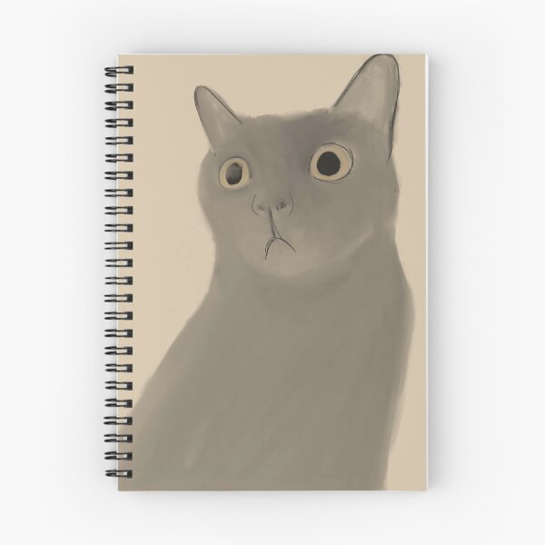 Item preview, Surprised kitty designed and sold by 8bitblackcat.