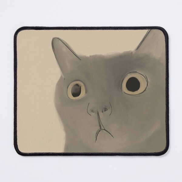 Item preview, Surprised kitty designed and sold by 8bitblackcat.