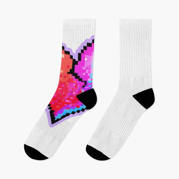 Item preview, Vibrant Pixel Broken Heart 8-Bit Glitch Art designed and sold by NicolasGlowArt.
