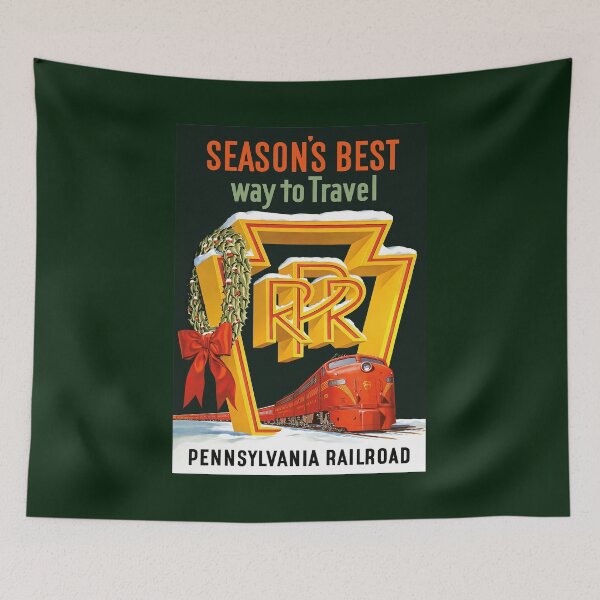 Item preview, PRR Season's Best Way to Travel designed and sold by Trains-and-Rail.