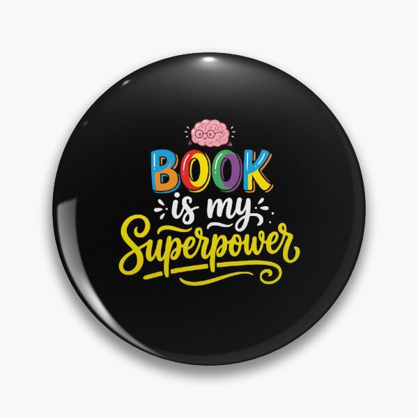 Item preview, Book Is My Superpower Bookworm Reader Librarian Book Lover designed and sold by PopStars1993.