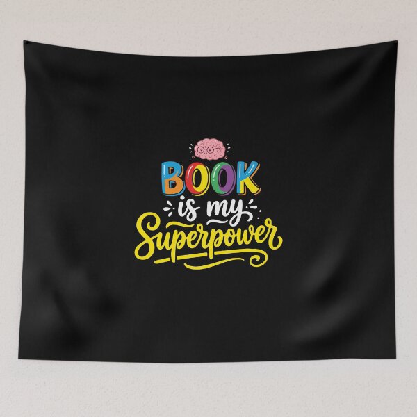 Item preview, Book Is My Superpower Bookworm Reader Librarian Book Lover designed and sold by PopStars1993.
