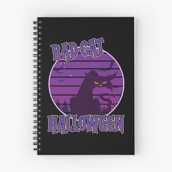Item preview, Bad Cat Halloween Vintage Spooky Cat Dad Gift designed and sold by Say It With Ink.