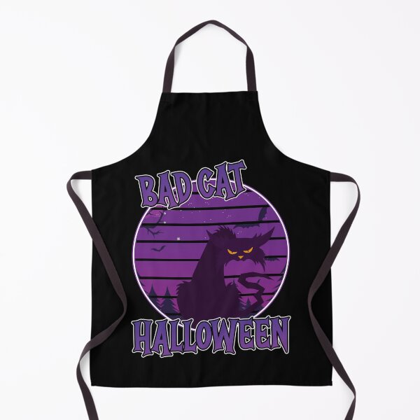 Item preview, Bad Cat Halloween Vintage Spooky Cat Dad Gift designed and sold by Say It With Ink.