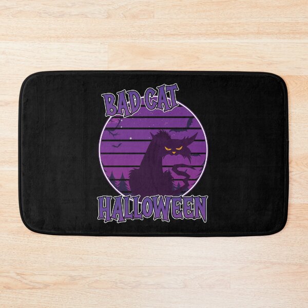 Item preview, Bad Cat Halloween Vintage Spooky Cat Dad Gift designed and sold by Say It With Ink.