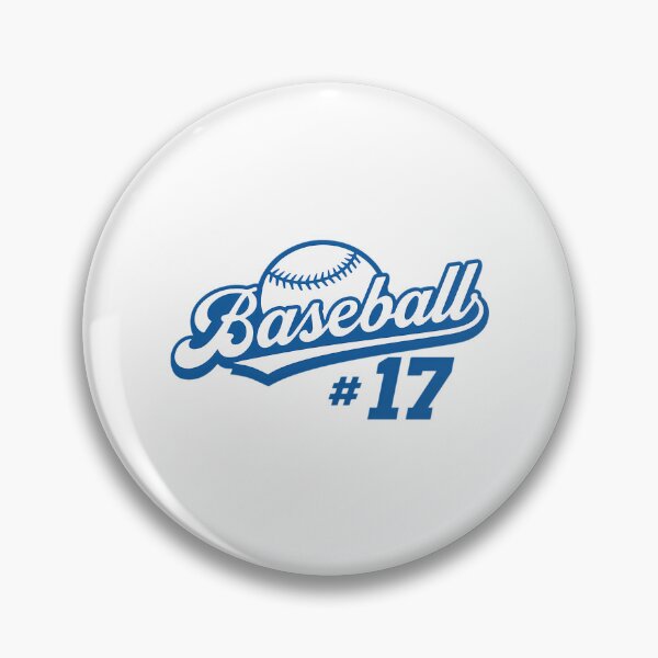 Item preview, Baseball Number 17 designed and sold by ileana-hartwe.
