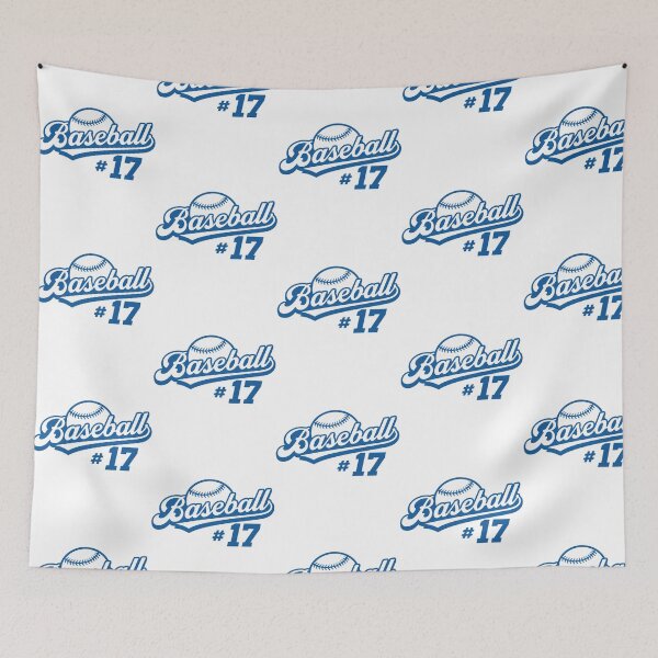 Item preview, Baseball Number 17 designed and sold by ileana-hartwe.