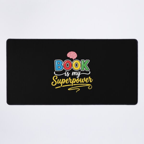 Item preview, Book Is My Superpower Reading Bookworm Intelligence Bibliophile designed and sold by PopStars1993.