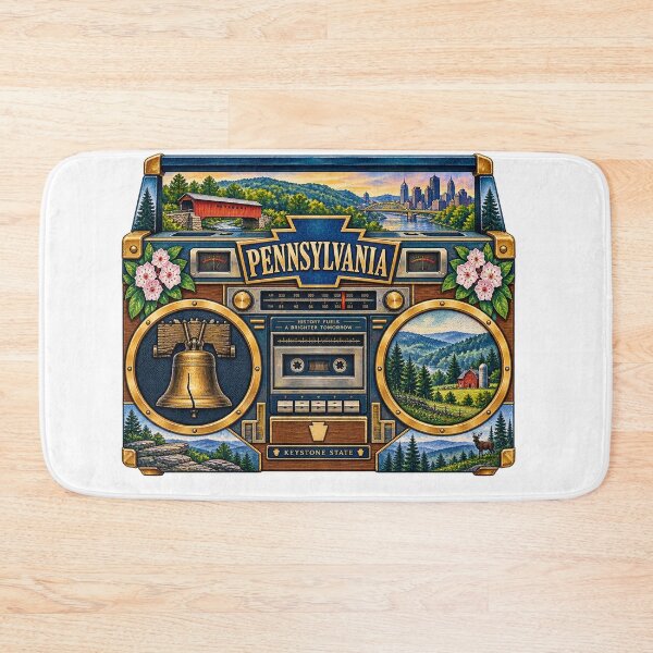 Item preview, Pennsylvania Gen X Boom Box designed and sold by Whimspired By Paxx.