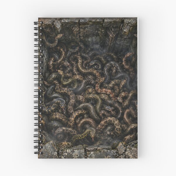 Item preview, Snake Pit Horror Backdrop – Creepy Halloween Reptile Floor Illusion designed and sold by TXLou.