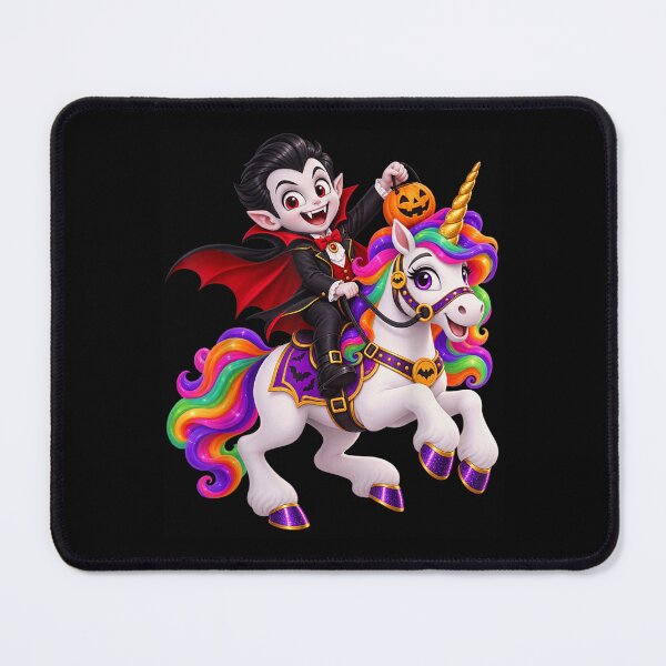 Item preview, Halloween Vampire Riding A Unicorn designed and sold by NguboNorento.