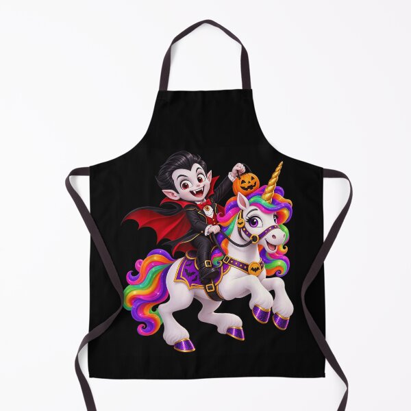 Item preview, Halloween Vampire Riding A Unicorn designed and sold by NguboNorento.