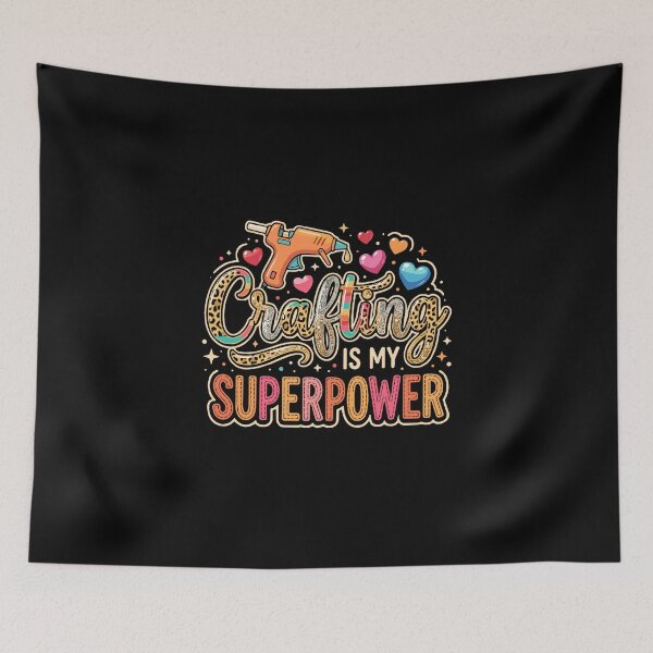 Item preview, Crafting Is My Superpower Crafter Hobbyist DIY Maker designed and sold by PopStars1993.