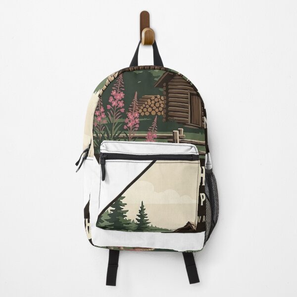 Item preview, Moore Homestead Cabin Skagway Alaska Sticker designed and sold by DetourDgn.