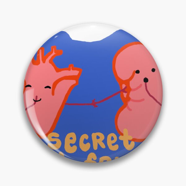 Item preview, “The heart and the kidneys are secret best friends” designed and sold by sirgabsalot.