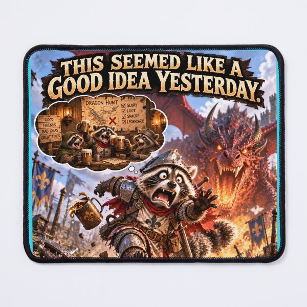 Item preview, This Seemed Like a Good Idea Yesterday – designed and sold by LightWarriorZ.