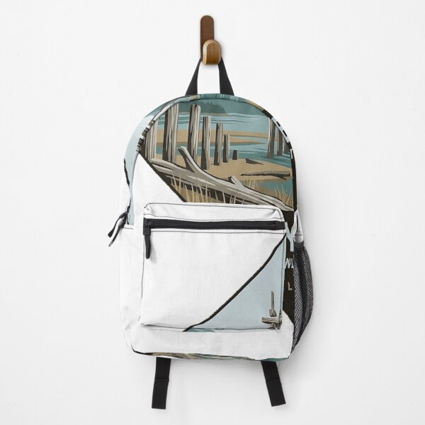 Item preview, Dyea Townsite Taiya Inlet Klondike Sticker Alaska designed and sold by DetourDgn.