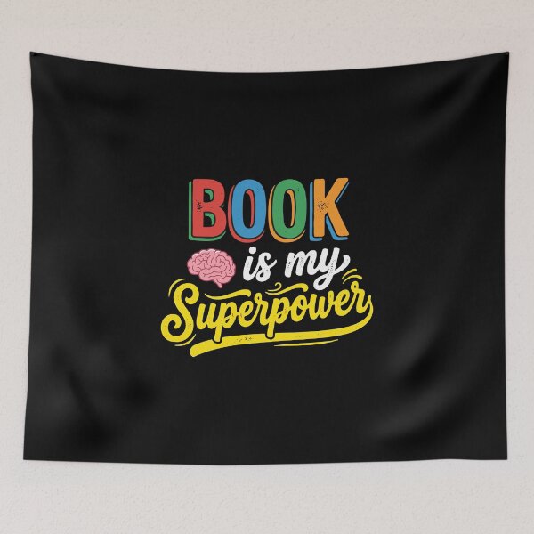 Item preview, Book Is My Superpower Book Lover Reader Intellectual designed and sold by PopStars1993.