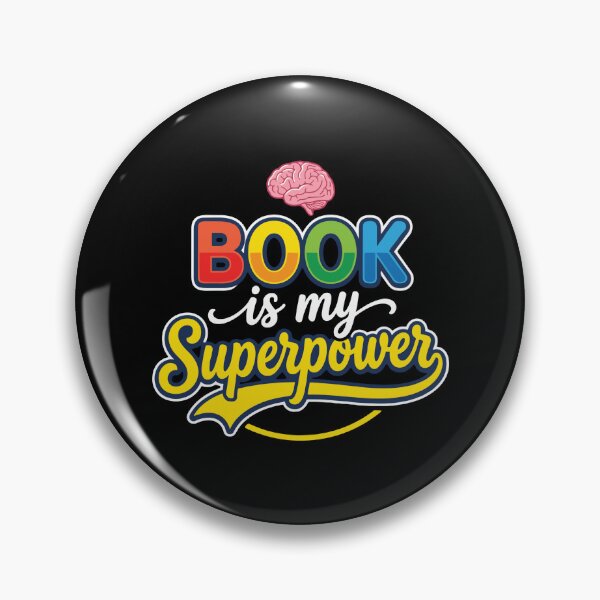 Item preview, Book Is My Superpower Reader Bookworm Librarian Gift designed and sold by PopStars1993.