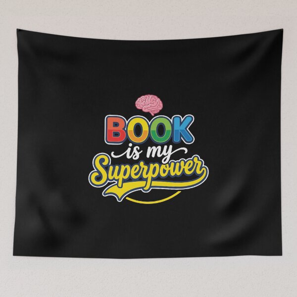 Item preview, Book Is My Superpower Reader Bookworm Librarian Gift designed and sold by PopStars1993.