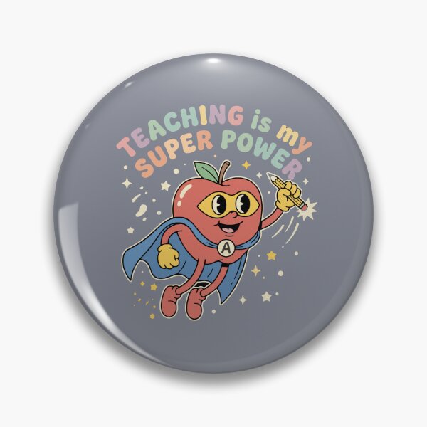 Item preview, Teaching Is My Super Power Teacher Educator School Staff Education designed and sold by SofiBlair.