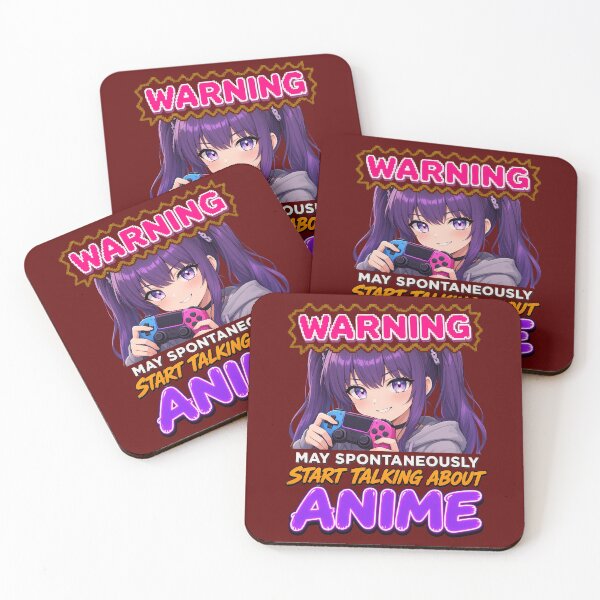 Item preview, Warning Anime Talk Incoming  designed and sold by magnusmitchell.