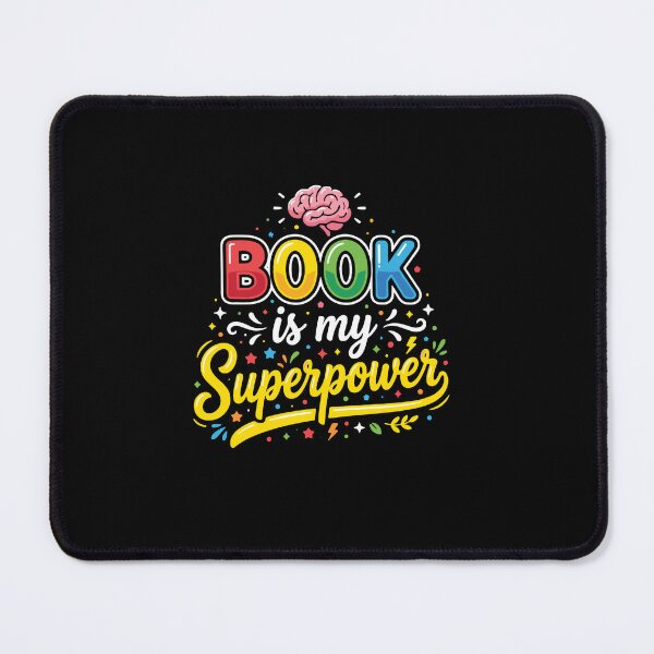 Item preview, Book Is My Superpower Reader Bookworm Bibliophile designed and sold by PopStars1993.