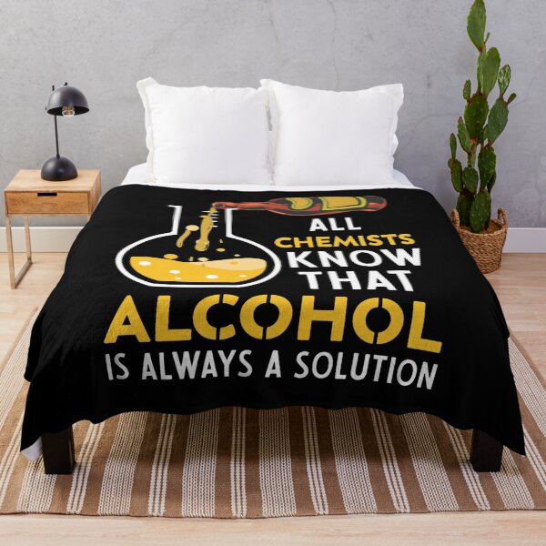 Item preview, Chemistry Solution Alcohol Pun Science Humor designed and sold by KANDICZQUEZ.