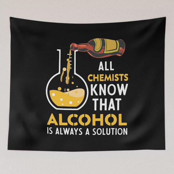 Item preview, Chemistry Solution Alcohol Pun Science Humor  designed and sold by KANDICZQUEZ.