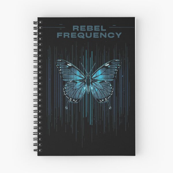 Item preview, Rebel Frequency – Cyber Butterfly Glitch Art designed and sold by DecibelDecor034.