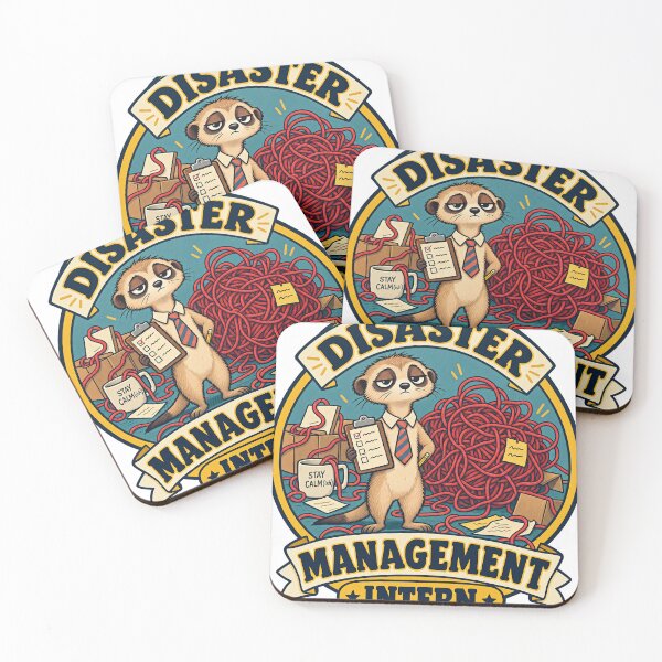 Item preview, Disaster Management Intern Meerkat designed and sold by NorthbornSupply.