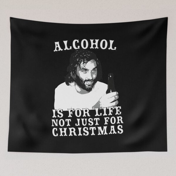 Item preview, Alcohol Is For Life Not Just For Christmas Man designed and sold by KANDICZQUEZ.