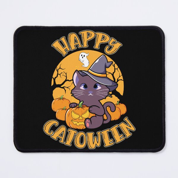 Item preview, Happy Catoween Cute Witch Cat Halloween Gift designed and sold by Say It With Ink.