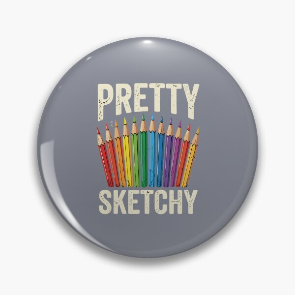 Item preview, Pretty Sketchy Artist Drawing Creator Sketching Art Lover designed and sold by SofiBlair.
