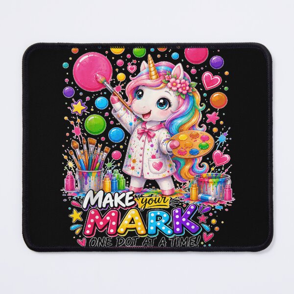 Item preview, Dot Day Make Your Mark Art Teacher Girls Kids School Unicorn designed and sold by NguboNorento.