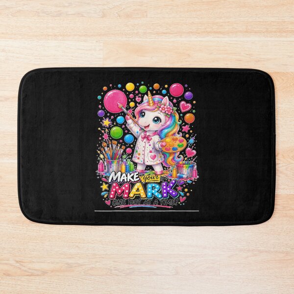 Item preview, Dot Day Make Your Mark Art Teacher Girls Kids School Unicorn  designed and sold by NguboNorento.