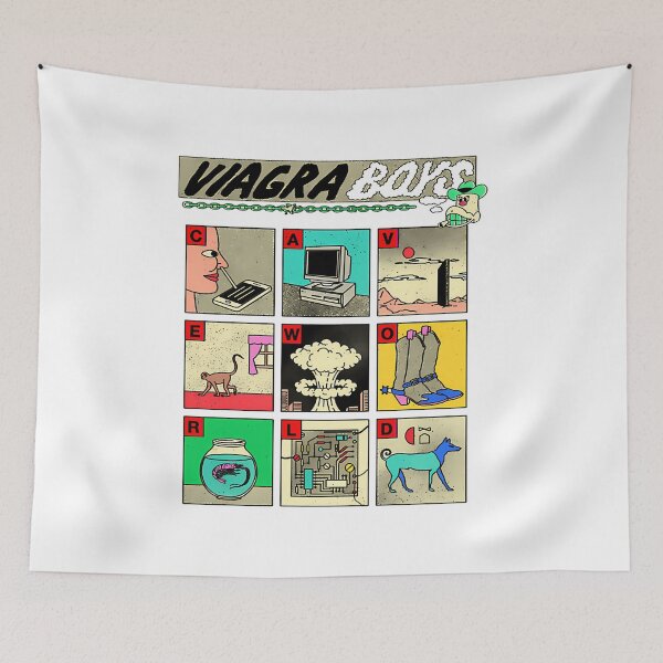 Item preview,  Viagra Boys Album Cave World designed and sold by Motivation_ Corner.