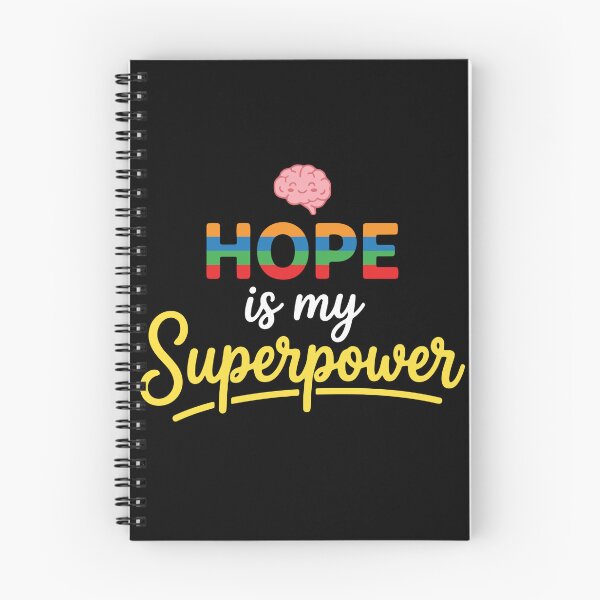 Item preview, Hope Is My Superpower Mental Health Brain Health Awareness designed and sold by PopStars1993.