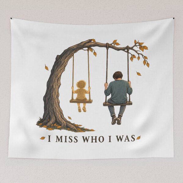 Item preview, I Miss Who I Was Childhood Memories designed and sold by Sunisa_BW.