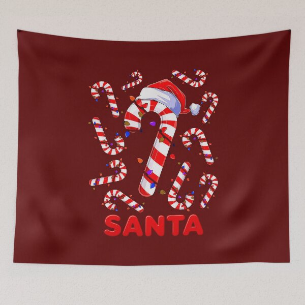 Item preview, Candy Cane Santa Christmas designed and sold by magnusmitchell.