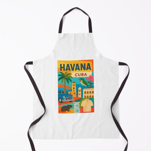 Item preview, Havana Culture Collage Travel Poster - Royal Palm  Chrome designed and sold by eiden-roney.