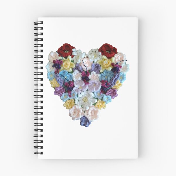 Item preview, Crochet Floral Heart – Handmade Flowers of Love & Remembrance designed and sold by newsuept25.art.