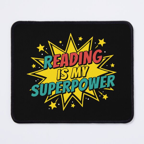 Item preview, Reading Is My Superpower Book Lover Bibliophile Reader Librarian designed and sold by SofiBlair.
