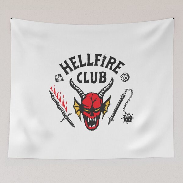 Item preview, Stranger Things 4 Hellfire Club Logo designed and sold by Motivation_ Corner.