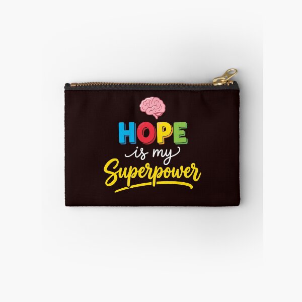 Item preview, Hope Is My Superpower Mental Health Brain Health Awareness Support designed and sold by PopStars1993.